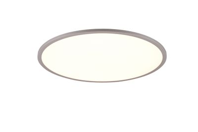 Plafonnier YUMA rétroéclairé titane LED 35W 4200 lumens blanc dynamique CCT - TRIO