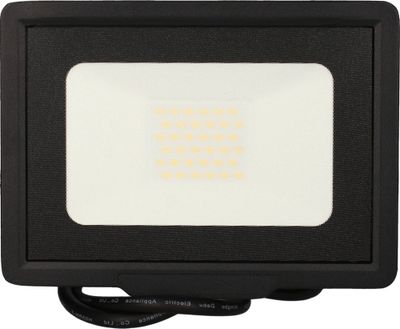 Projecteur extérieur LED Kali noir IP65 2550 lumens blanc neutre - ARLUX