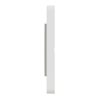 Plaque de finition 3 postes bronze brossé/ blanc - Odace Touch SCHNEIDER ELECTRIC