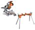 Scie à onglet radiale lame diamètre 254 mm 1800 W avec trépied SETPS254L AEG