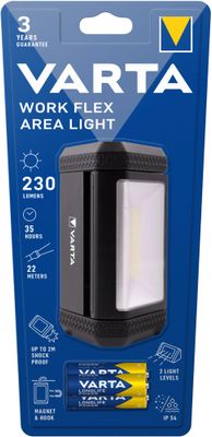 Lampe torche Work flex area light 3 AA 230 lumens VARTA