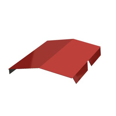 Faitière double crantée COVEO 3.45 Rouge 2m10 - BACACIER