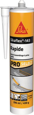 Colle Fixation Prise Rapide Sikaflex 143 Blanc 290 ml SIKA