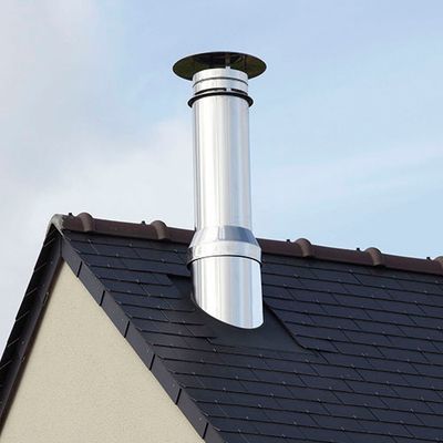 Chapeau de cheminée aspirateur diamètre 150 mm POUJOULAT