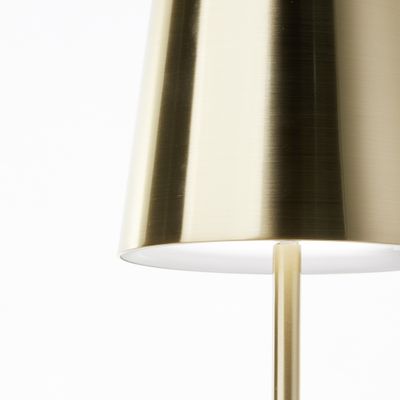 Lampe à poser extérieur rechargeable LED laiton XAANA blanc variable - BRILLIANT