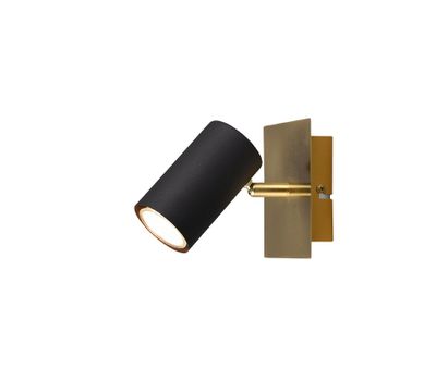 Spot GU10 Marley noir et or 35W - TRIO