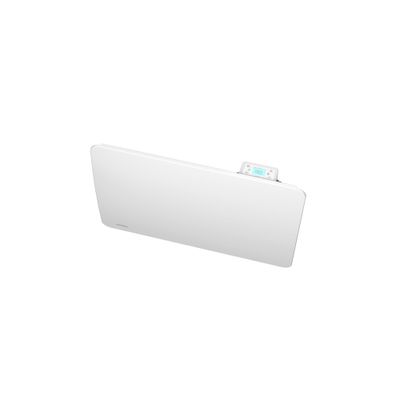 Radiateur à inertie sèche connecté BASTILLE 1000W blanc horizontal - AIRELEC