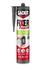 Mastic colle de fixation Fixer Sans Percer tous travaux cartouche 445 g - SADER