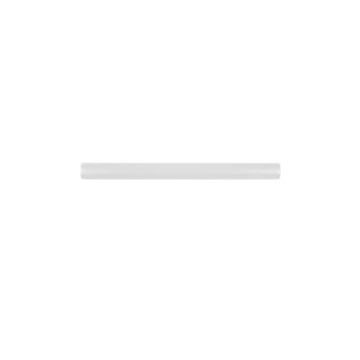 Poignée de meuble cylindrique inox blanc mat entraxe 96 mm REI
