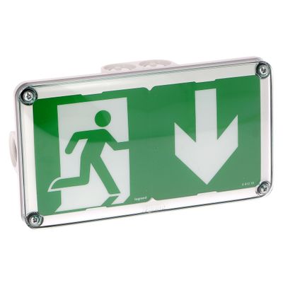 Bloc de secours BAES évacuation LED SATI 45 lumens IP66 - LEGRAND