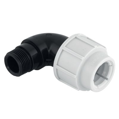 Coude compression 90° fileté Ø25x3/4" - FITT