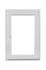 Fenêtre PVC 1 vantail oscillant-battant hauteur 95 x largeur 60 cm tirant droit