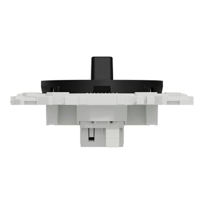 Interrupteur va-et-vient ou poussoir à levier Odace 2025 noir - SCHNEIDER ELECTRIC