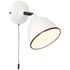 Spot mural en saillie orientable E14 28W métal blanc - Telio BRILLIANT