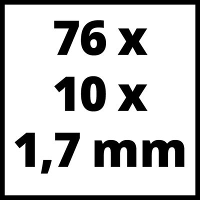 Disque diamant 76 mm - EINHELL