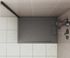 Receveur de douche 80x120 cm résine gris mat Island - OCEA