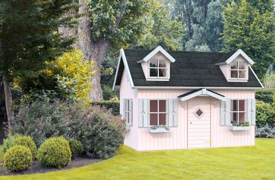 Cabane / maison de jeux pour enfant en bois Marie - 10 m² - Livraison à domicile incluse - PALMAKO