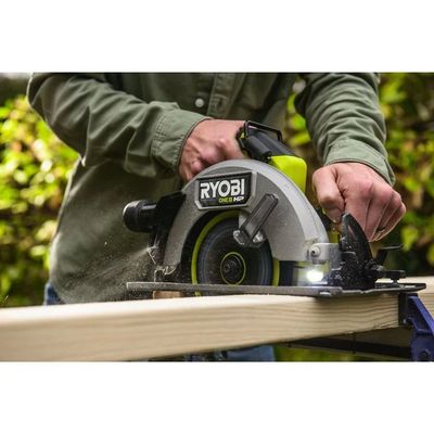 Scie circulaire Brushless 18V ONE+ sans batterie ni chargeur RCS18X1-0 - RYOBI