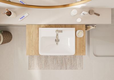 Robinet de salle de bain Chrome Vernis Blend 200 - HANSGROHE