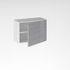 Porte pour meuble hotte de cuisine Glossy metallo 01 brillant 42 x 60 cm OFITRES