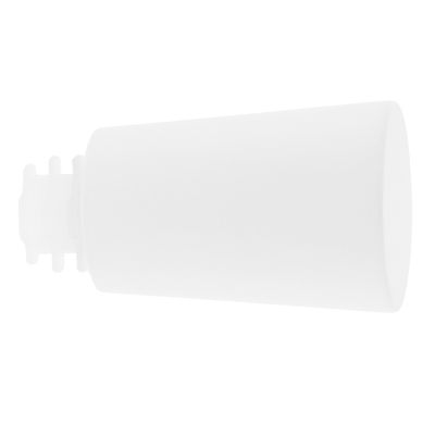 Embout déco pommeau à visser en métal diam 20 mm Finition Blanc mat - MOBOIS