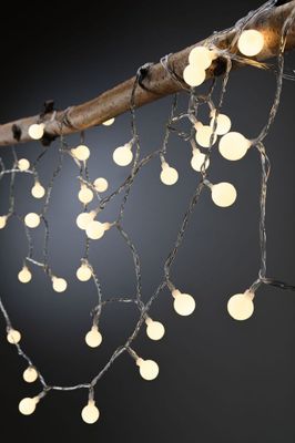 Guirlande lumineuse extérieur 7,5m LED Plug & Shine IP44 72x2 lumens blanc chaud - PAULMANN