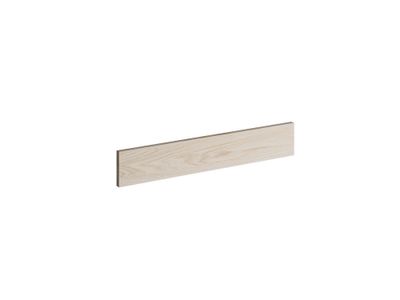 Bandeau bas four effet bois blanchi pour meuble de cuisine Nature rosales-01 10 x 60 cm OFITRES