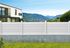 Lisse persienne pour clôture PVC blanc L 1,80 - 140 x 30 mm - MOREY