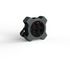 Mini enrouleur électrique 5m 4 prises noir/gris - LINK2HOME