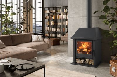 Poêle à bois 7* Flamme Verte ATLAS PANADERO Livraison à domicile incluse