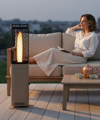 Chauffage de terrasse à pellet PATIOHEAT - JPO OUTILLAGE