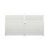 Portail battant aluminium JASMIN l.3,00 x H.1,634 m blanc livraison directe à domicile GARDEN GATE
