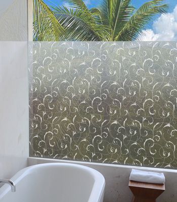 Film adhésif vitrostatique 1,5mx0,45m volute VENILIA