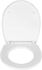 Abattant de WC déclipsable Frog news en duroplast et avec frein de chute WENKO