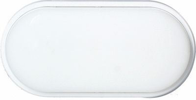 Hublot LED ovale blanc 12W = 840 lumens CEFALU - ARLUX