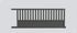 Portail coulissant aluminium JULES l.3,00 x H.1,35 m gris  - PREFALU