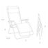 Fauteuil relax zéro gravité vert moss RCLIP - LAFUMA