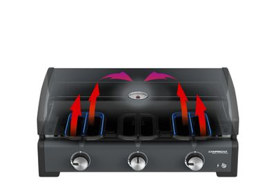 Plancha à gaz 3 brûleurs Sigma 3 Cook CAMPINGAZ