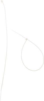 Colliers de serrage 3,6 x 300 mm transparent par 20