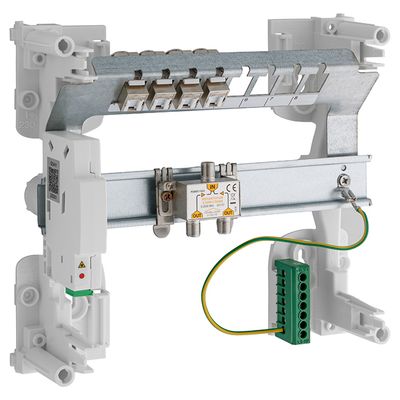 Coffret de communication grade 2 TV équipé 4 prises RJ45 - Start S fibre BATILEC
