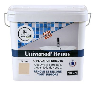 UNIVERSEL RENOV Beige CALCIUM 10kg - COLOR FRANCE