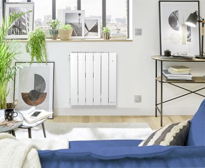 Radiateur à inertie fluide OPTIFLO 1000W blanc horizontal - NOIROT