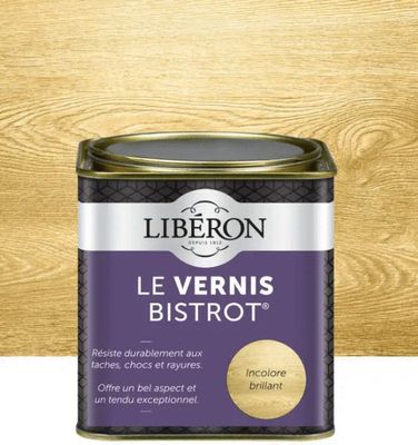Vernis bistrot brillant incolore 0,5 L - LIBERON