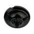Rosace de luminaire céramique diamètre 105 mm noir 1 sortie TIBELEC
