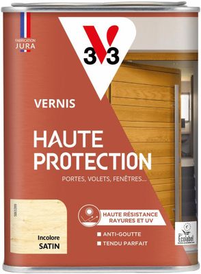 Vernis Haute Protection satin incolore 1 L - V33