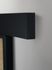 KIT COULISSANT EN APPLIQUE AVEC CACHE RAIL EN ALUMINIUM NOIR BCD