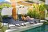 Bain de soleil double à bascule avec housse et toit protecteur WELNESS - GIVEX