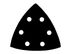 Auto agrippant de rechange pour plateau de ponceuse triangulaire delta 93 x 93x 93 mm SEA