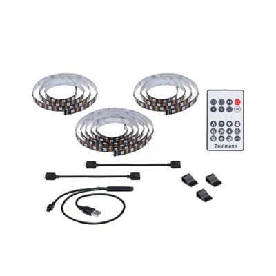 Ruban LED USB RGBW spécial TV 75'' avec télécommande - EntertainLED PAULMANN