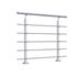 Garde-corps New Rondo - Aluminium anodisé - L 1,50 m - Pose à plat - SOGEM